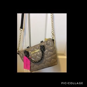 Gorgeous Betsey Johnson Pinch Satchel/Crossbody